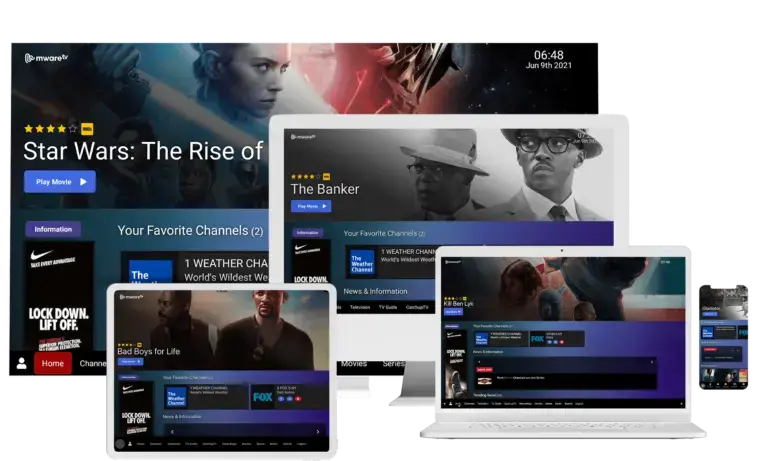 ZivoTV ondersteuning voor alle apparaten: Smart TV, Android, iOS, Apple TV, Fire Stick